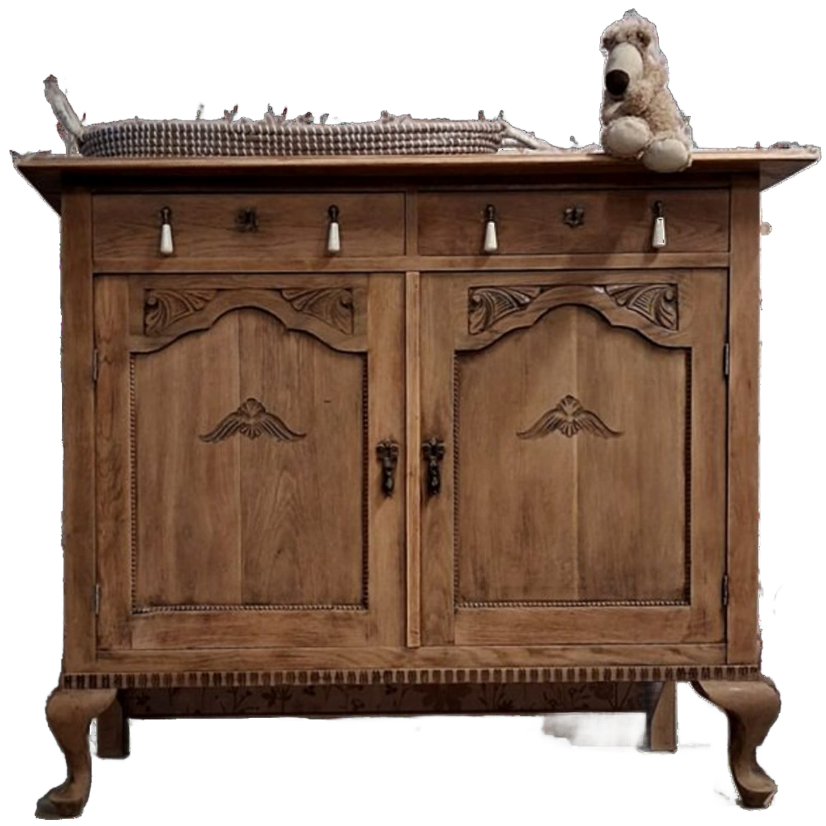 Vintage Sierlijke Commode Dressoir Hout “lenn” image 3