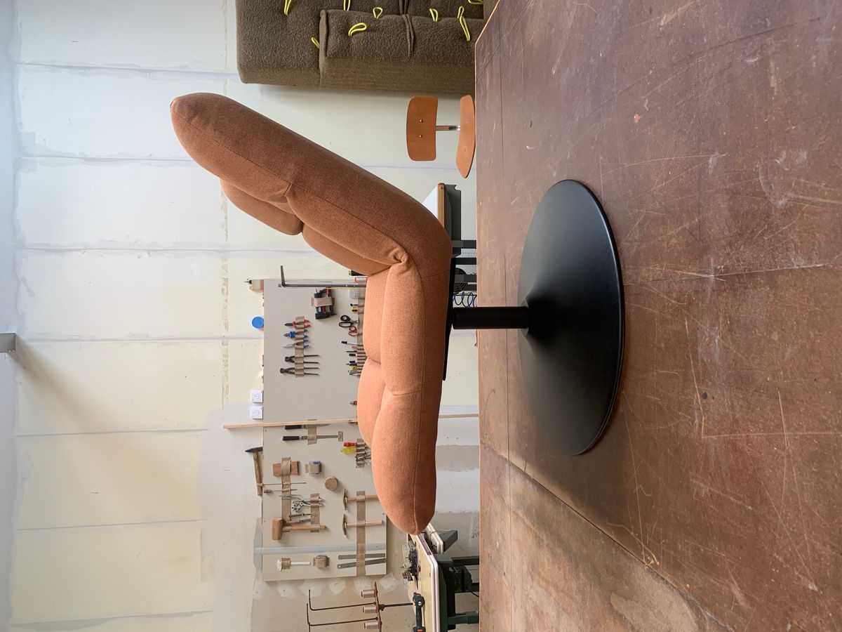DUTCHBONE Fauteuil In Perzikoranje – Opnieuw Bekleed image 13