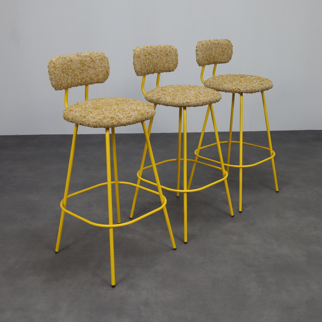 Set Of 3 Barstools Pi By Richard Hutten For Puik Design image 2
