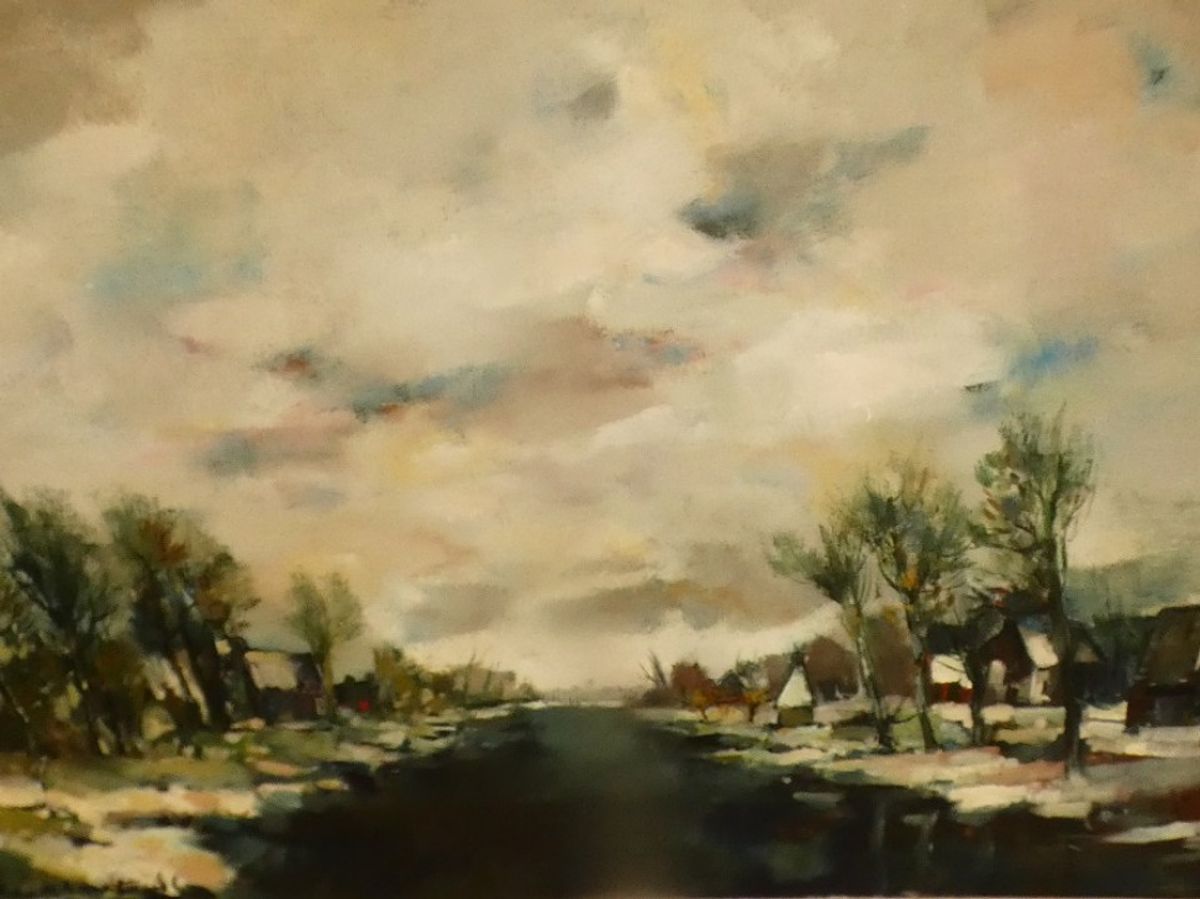 Groot Landschap Van Albert Eeckhout. image 2