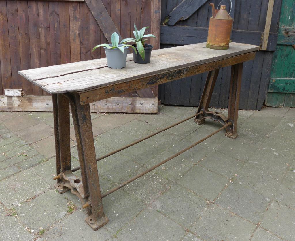 Grote Oude Buffet Vitrine School Museum Winkel Kast image 25