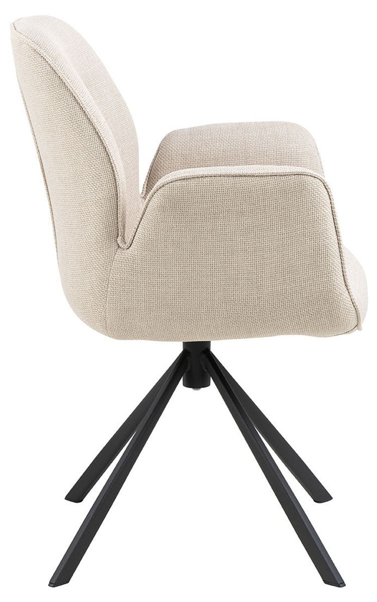 Arne Eetkamerstoel Met Arm - Beige image 2
