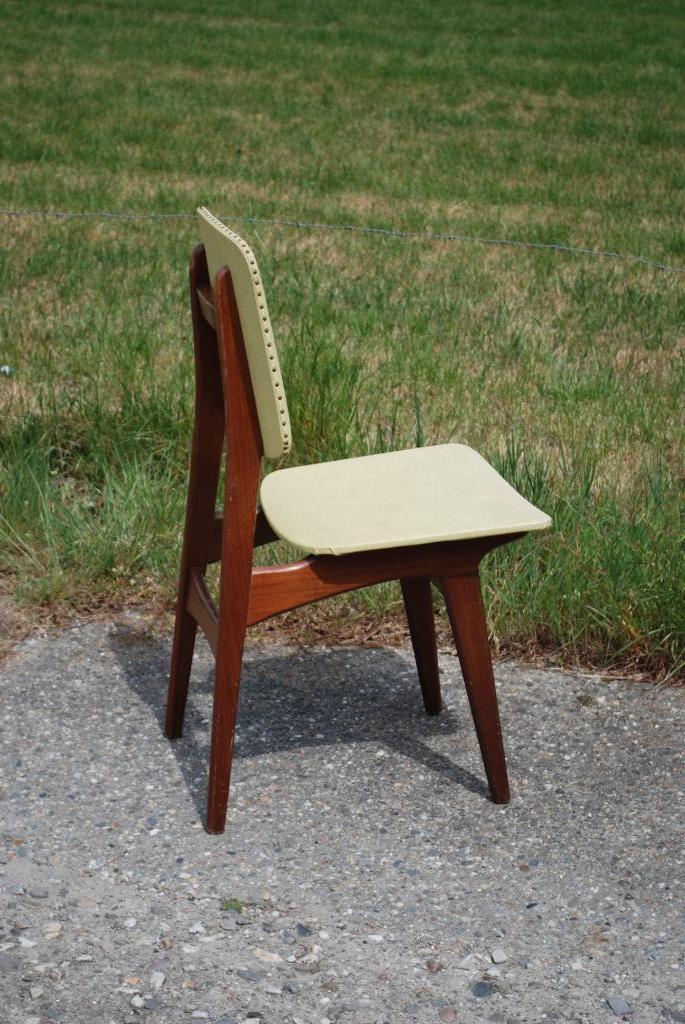 Vintage Stoel Geel Skai image 7