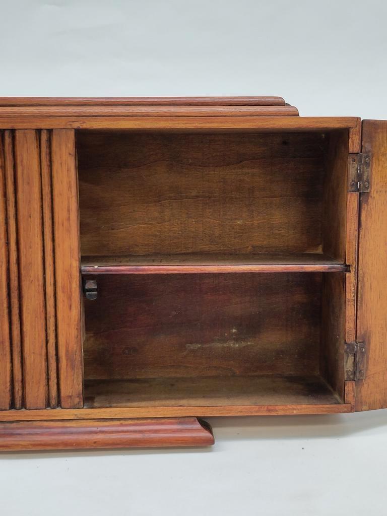 Vintage Houten Art Deco Kastje Medicijnkastje Hout image 12