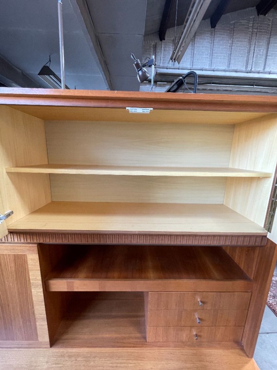 Vintage Zweeds Wandmeubel / Highboard. Royal Board 1970's image 21
