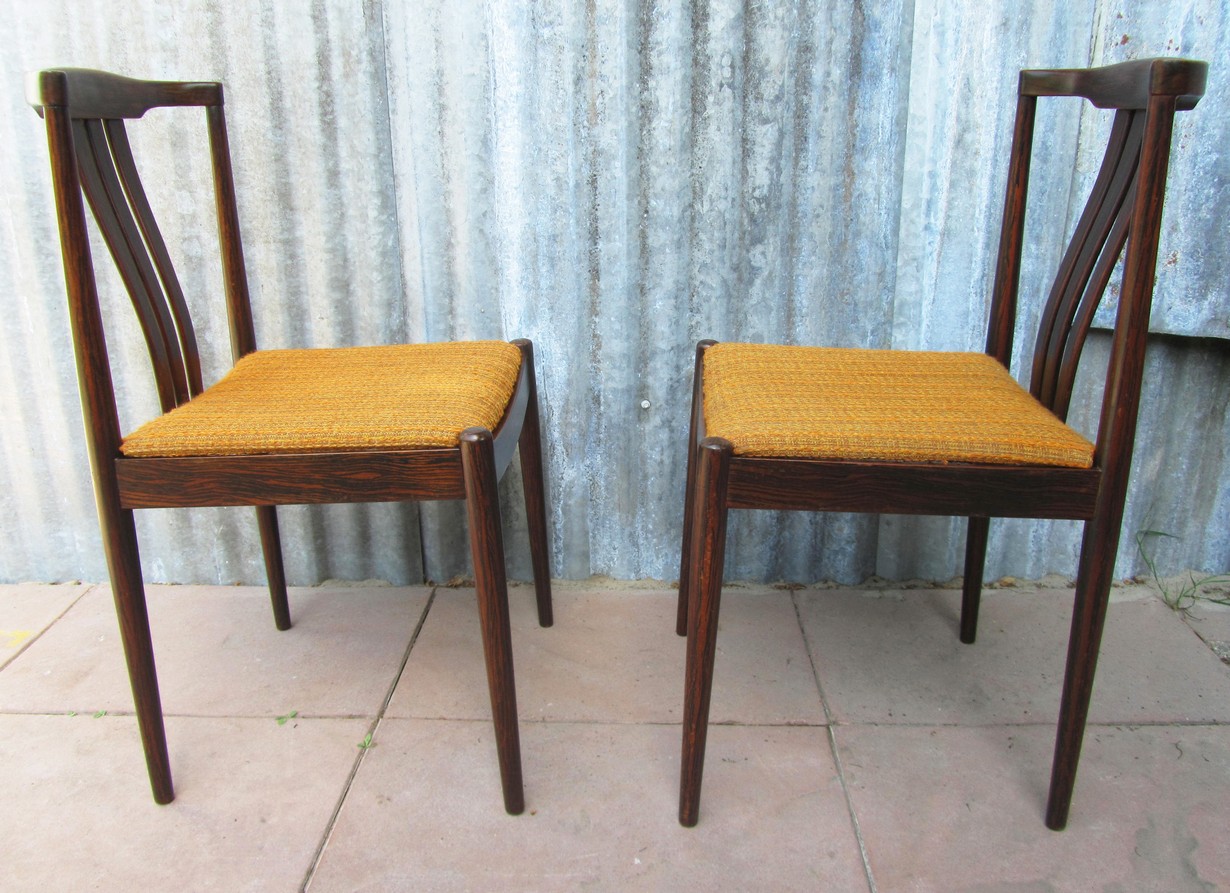 Deense Palissander Stoelen, Set Van 2 image 7