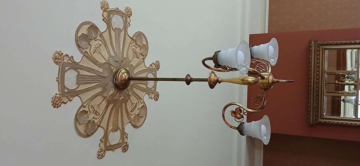Art Nouveau Luchter image 2