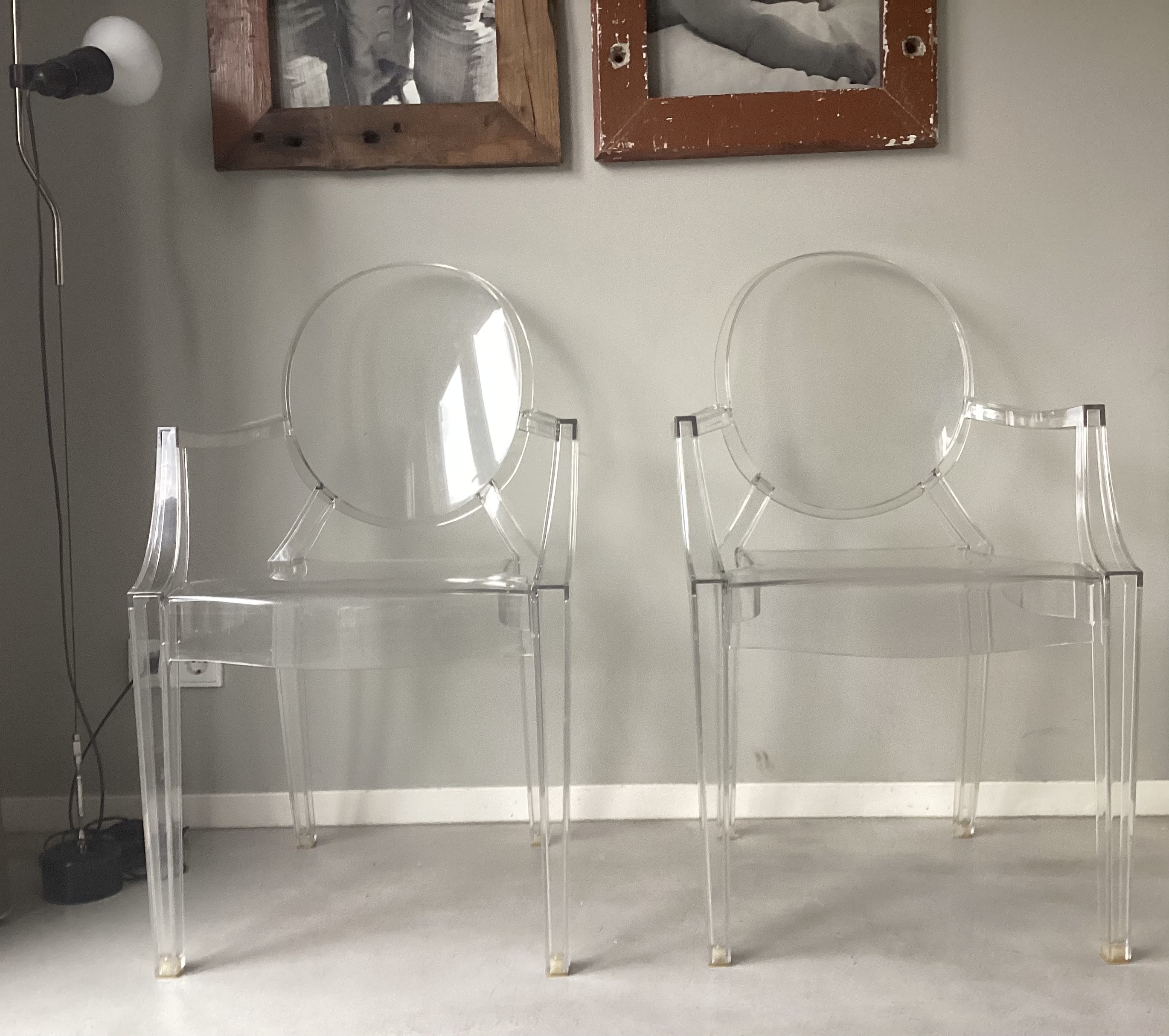 4x Louis Ghost Chair | Kartell Van Philippe Starck image 2
