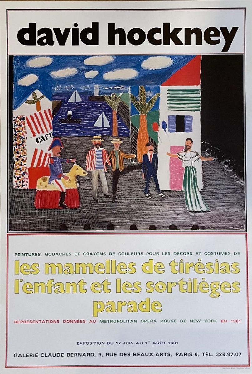 David Hockney, Les Mamelles De Tiresias, 1981, image 5