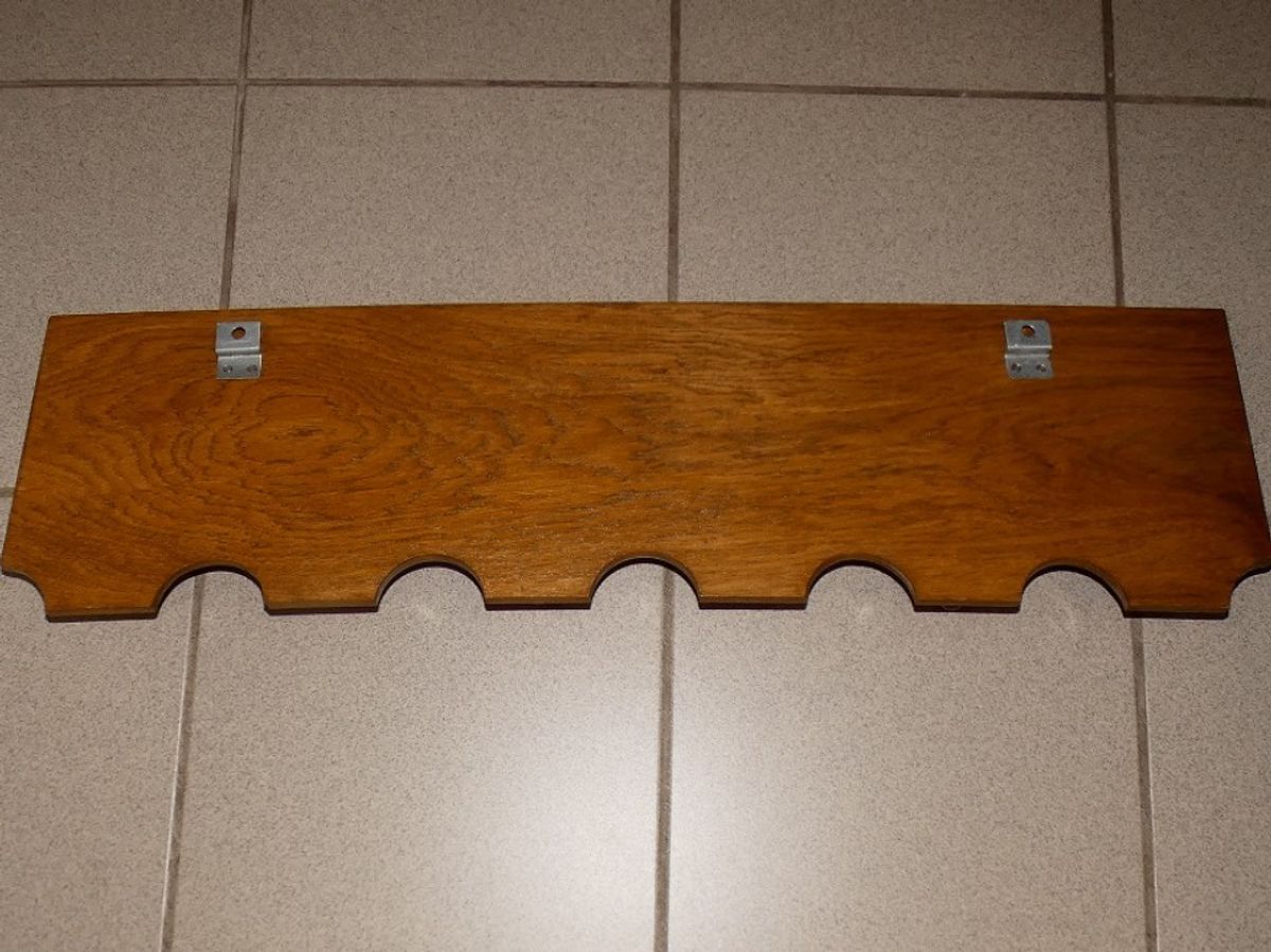 Handgesculpteerde Eiken Kapstok image 3