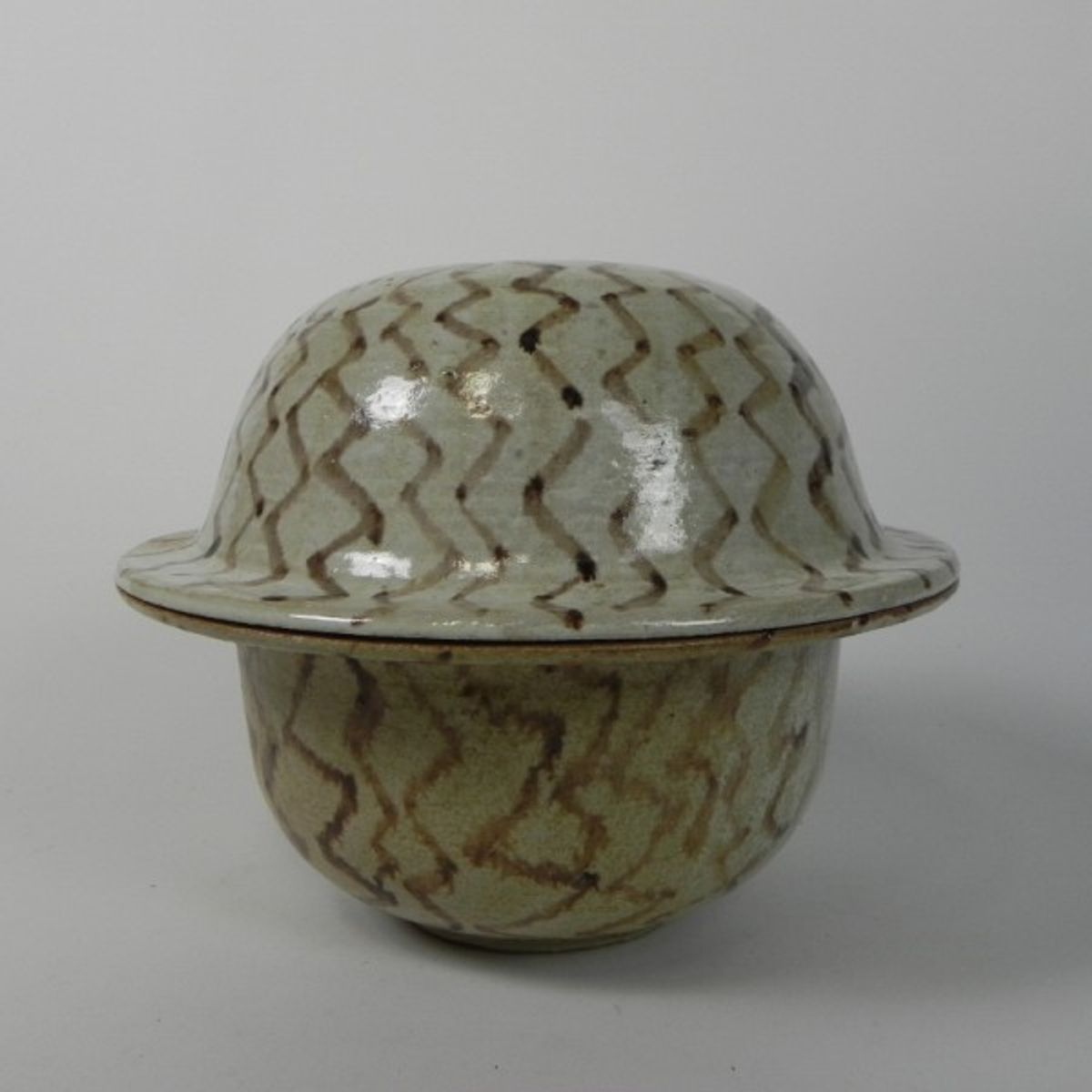 Keramische Pot Met Deksel Johan Van Loon, 1975 image 2