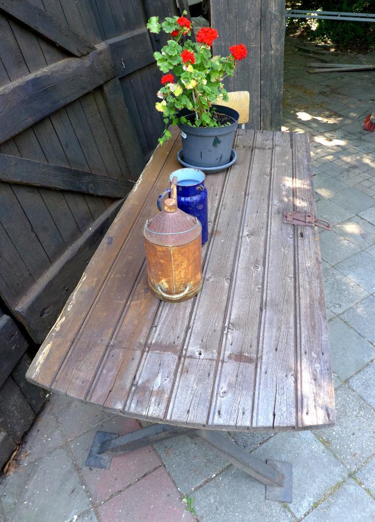 Brocante Boeren Tuintafel image 4