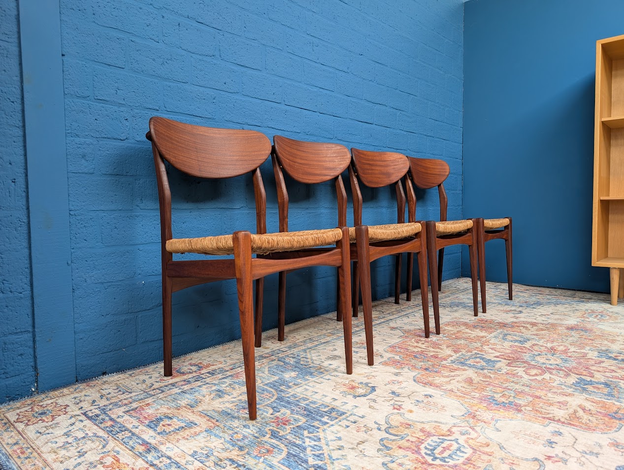 4x Vitnage Stoelen, Nederland, Jaren '60 image 2