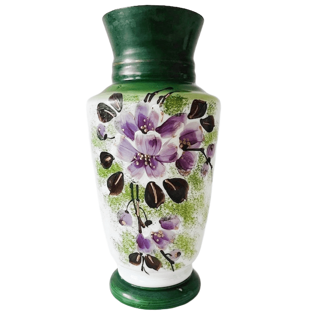 vaseman 花器 Vaas Opaline Green bij Reliving