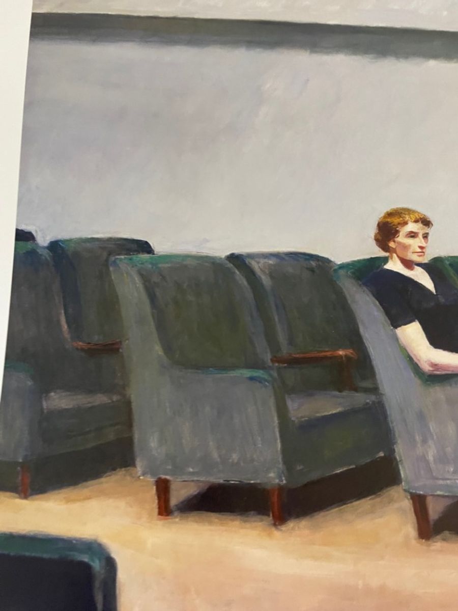 Edward Hopper (1882-1967), Intermission, 1963, image 3