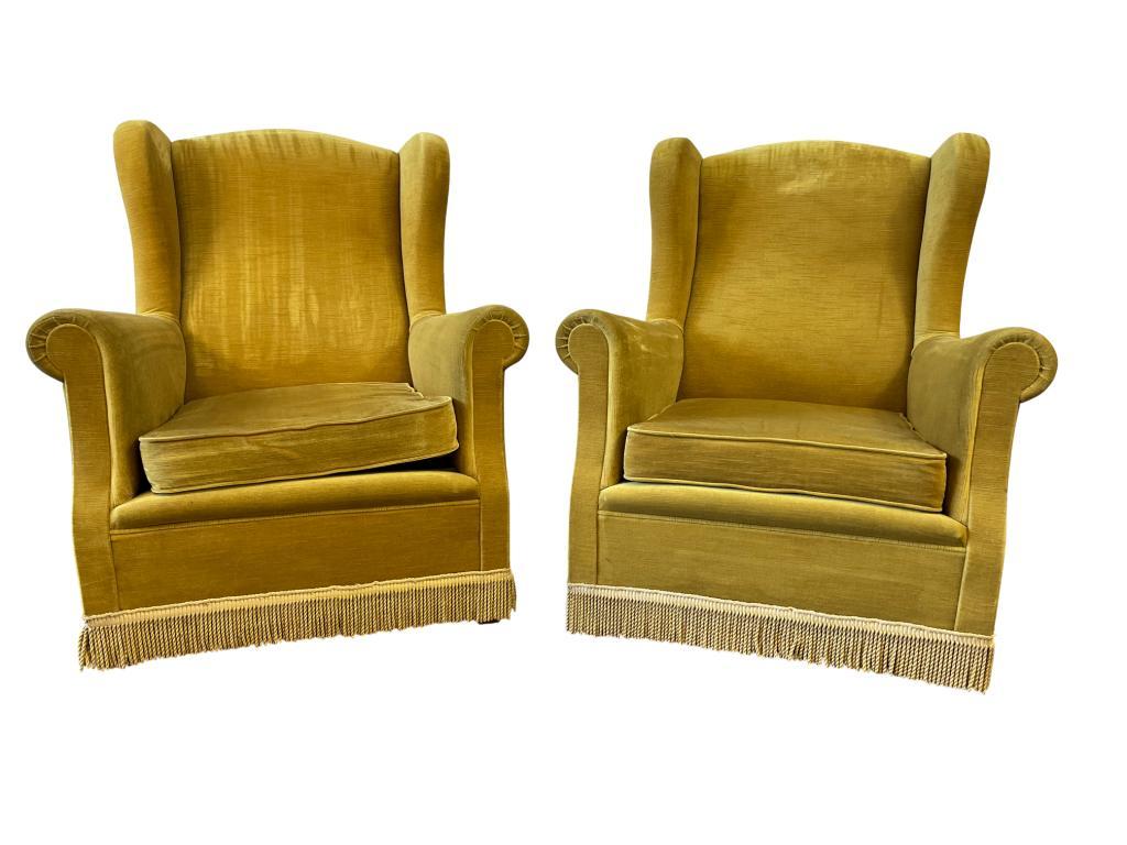 Set Van 2 Vintage Clubzetels / Fauteuils / Éénzitten image 8