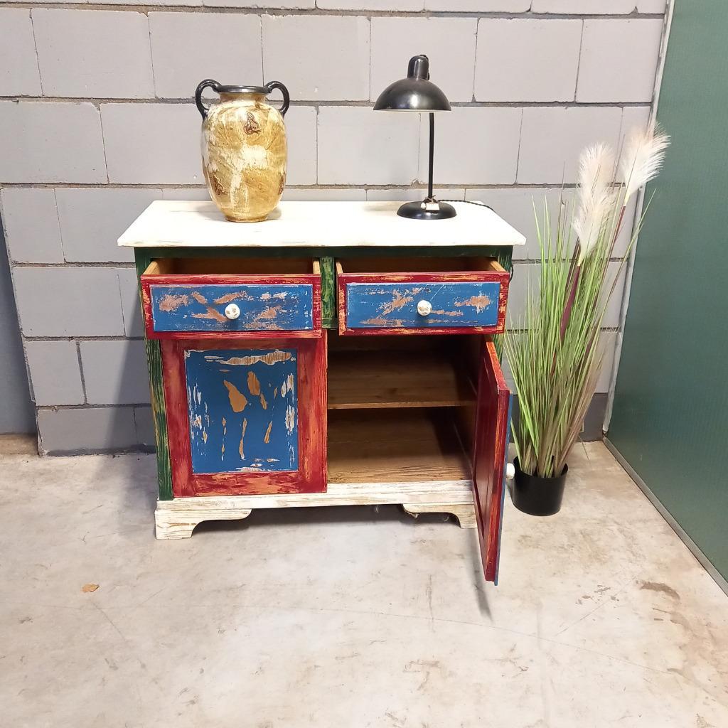 Vintage Meidenkast In Boho-stijl image 4