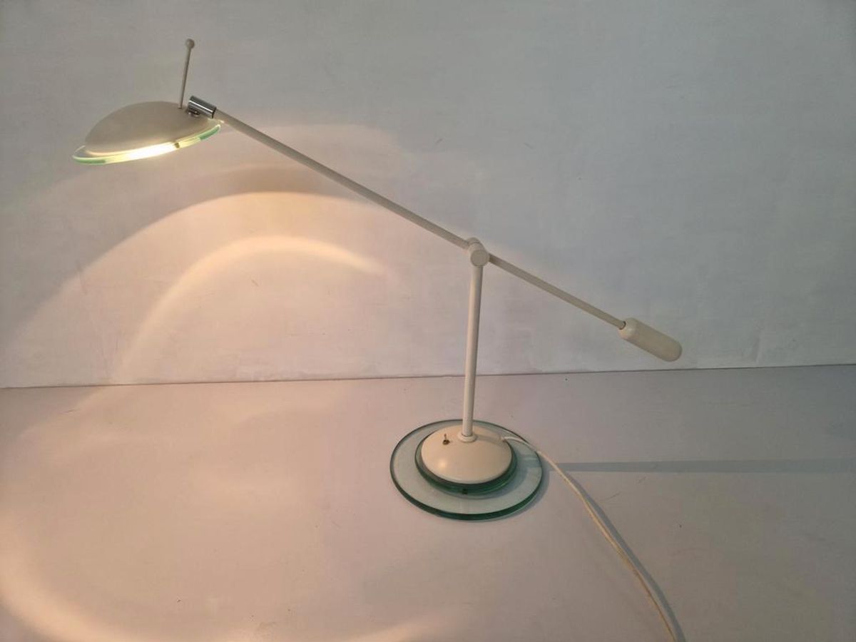 Herda Postmoderne Counterbalance Design Vintage Bureau Lamp. image 5