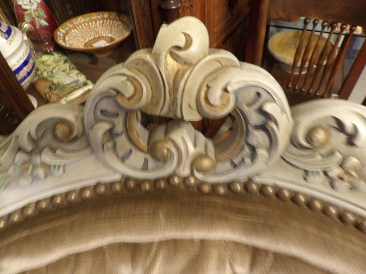 Paar Barok Fauteuils image 10