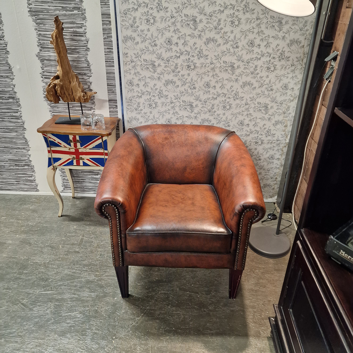 Chesterfield Club Chair - Antiek Bruin image 4