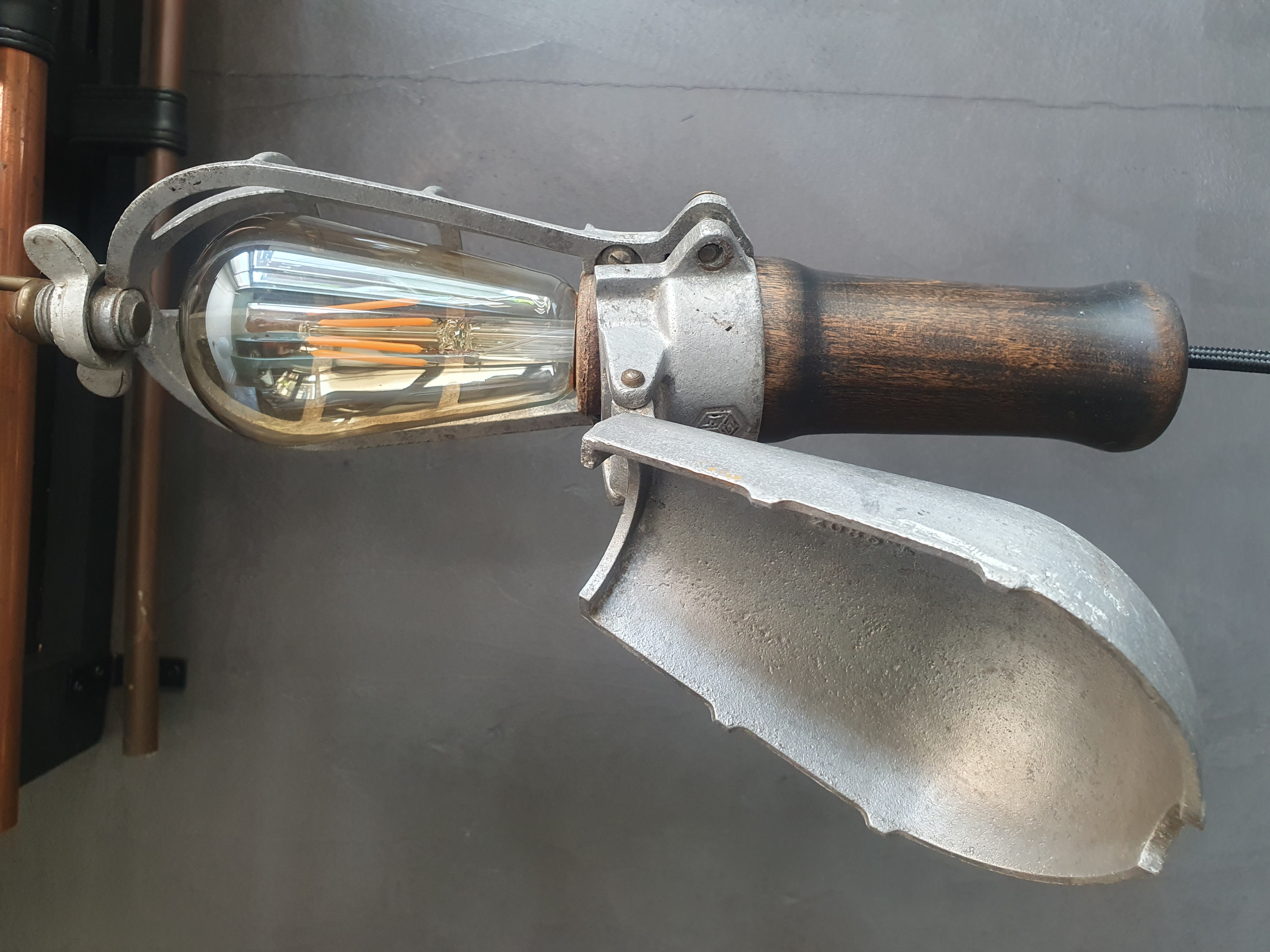 Crouse Hinds Werklamp ' Troublelight' Uit De Jaren 30. image 11