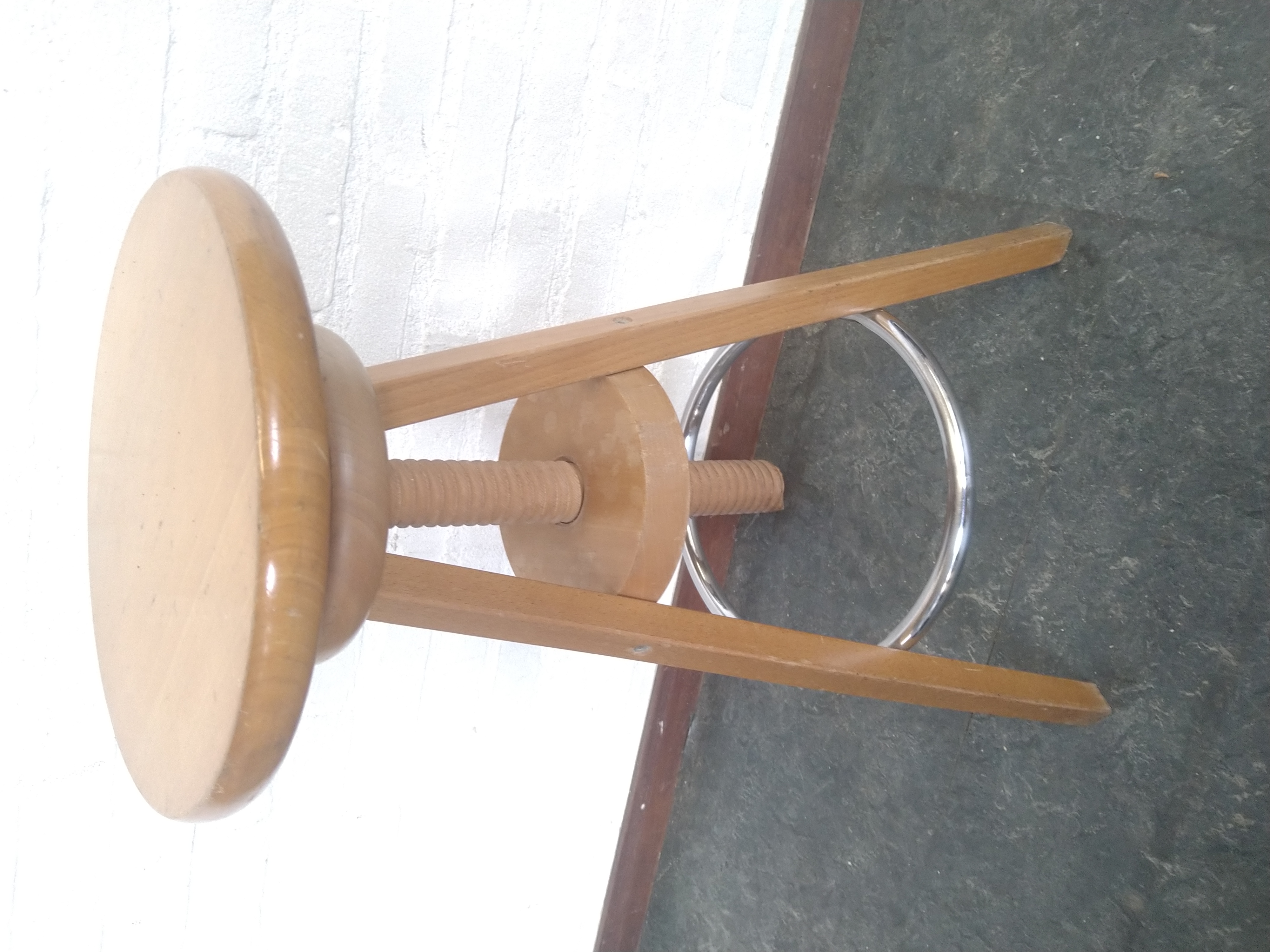 Verstelbare Houten Atelierkruk image 7