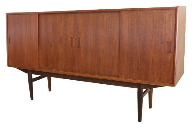 Vintage Kast Midboard Highboard 'snertinge' Deens image 5