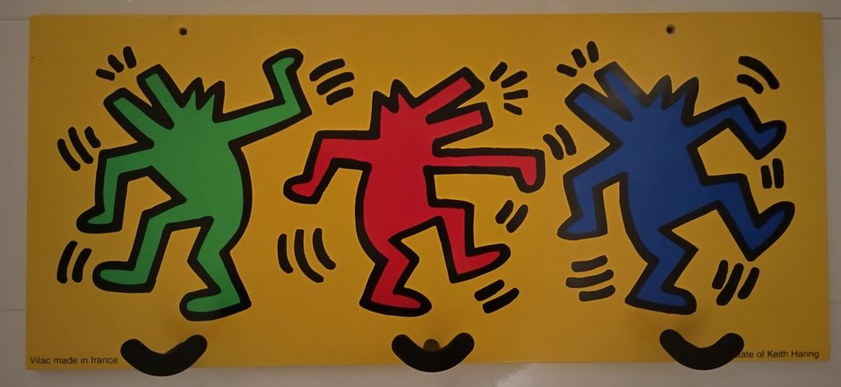 Keith Haring Kapstok Hout Vilac 22 X 50 Cm image 14