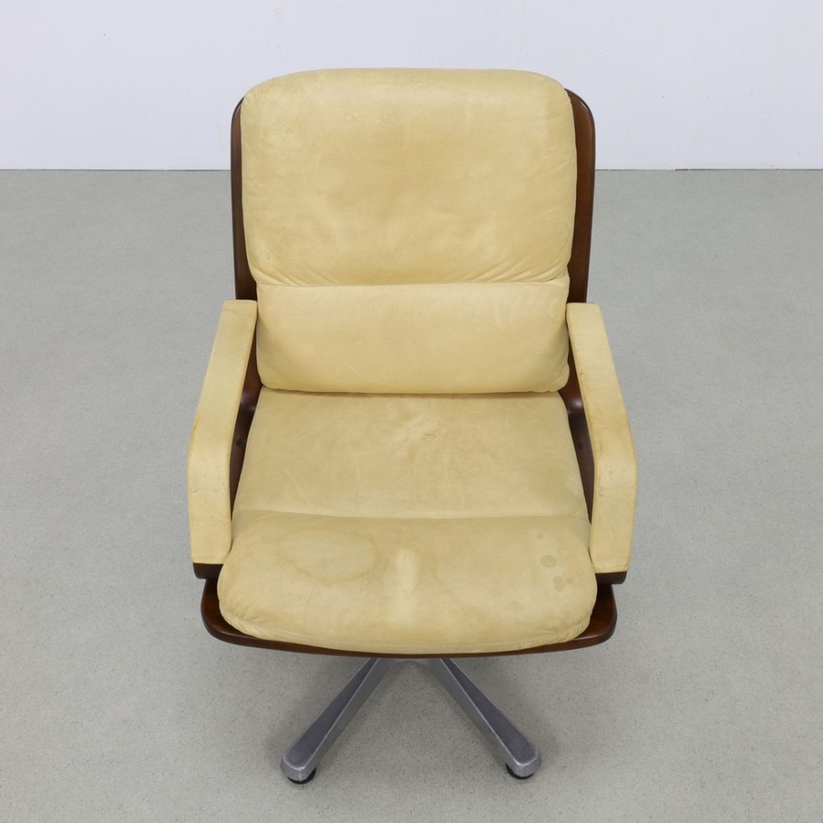 Vintage Bureaustoel Vergaderstoel Leder Eugen Schmidt, 1960 image 12