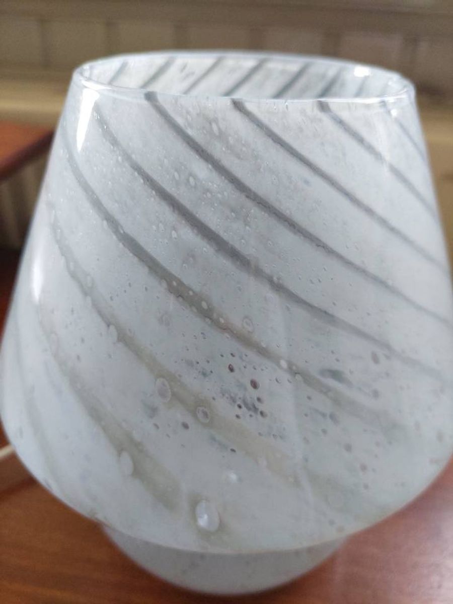 Murano Swirl Mushroom Lamp image 8