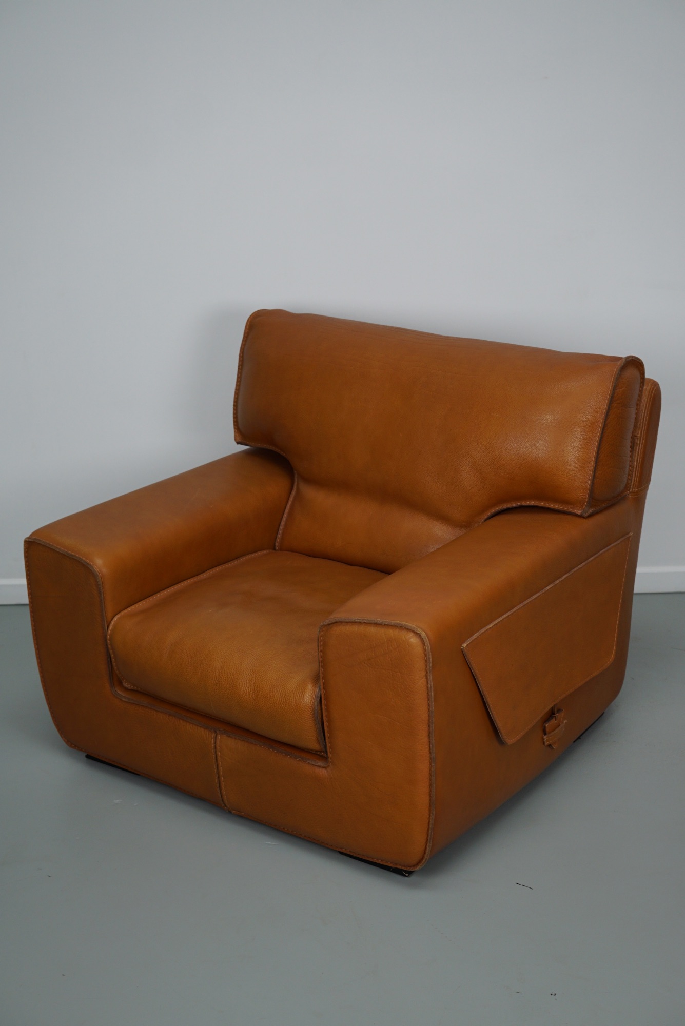 Roche Bobois Clubfauteuil In Tan/cognac Nekleer image 8