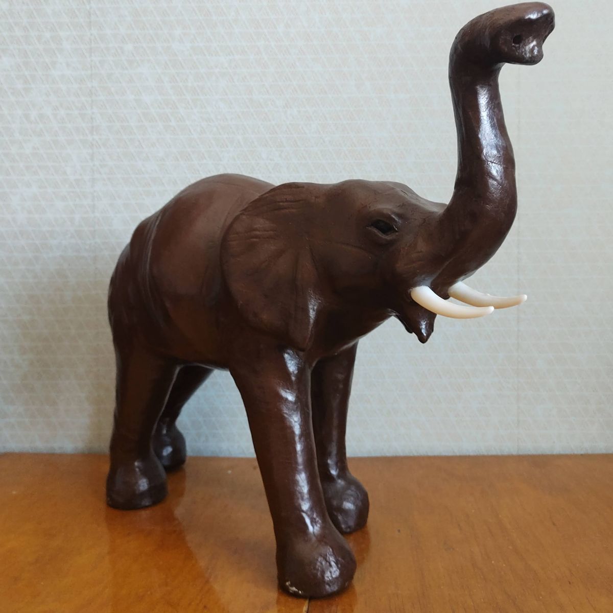Vintage Lederen Olifant image 2