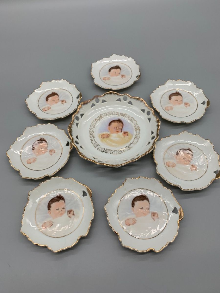 Doopsuiker Petit Four Set Baby 8 Delig image 5