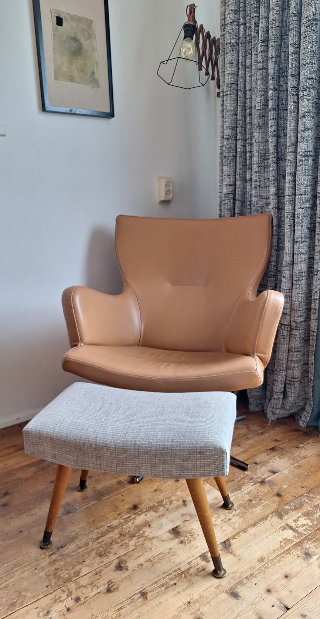 Leren Fauteuil Gyro Van Conform Zweeds Design image 3