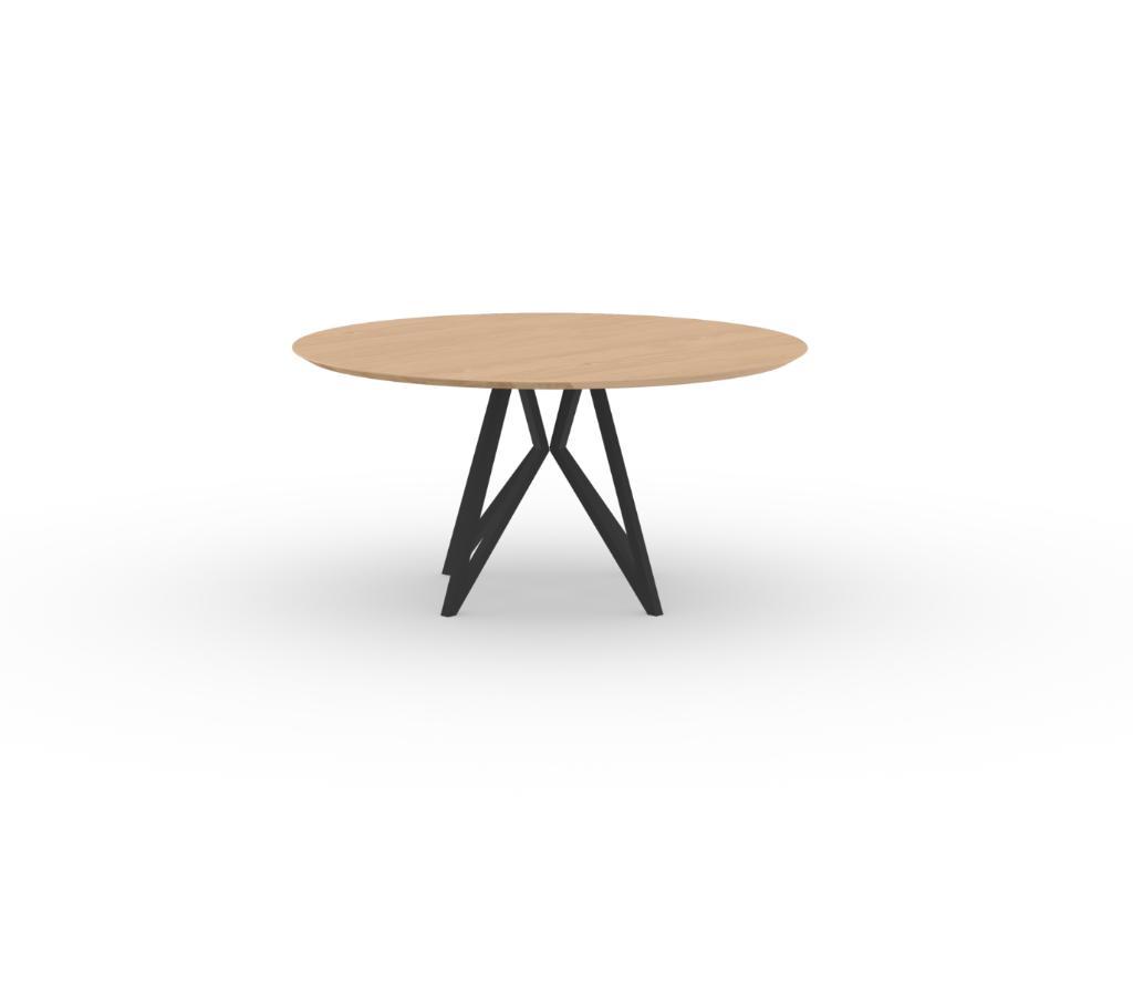 Studio Henk Eettafel Rond 150 Eiken Butterfly | Van €2819 Nu image 2
