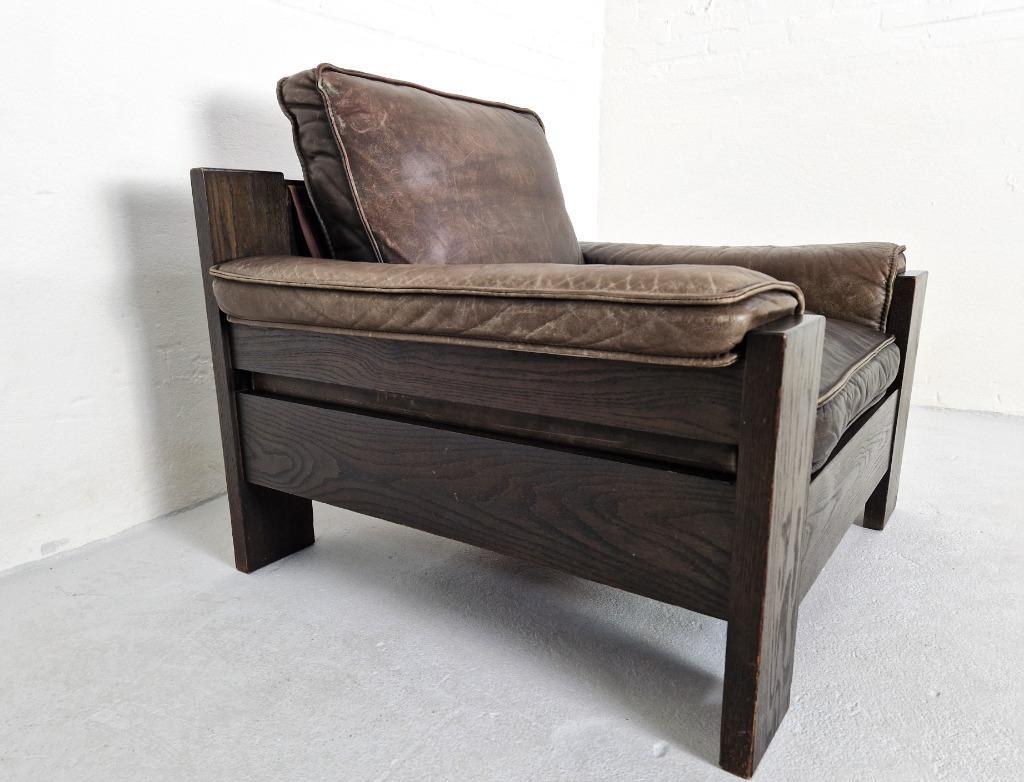 Brutalist Lounger Harry De Groot Voor Leolux image 4
