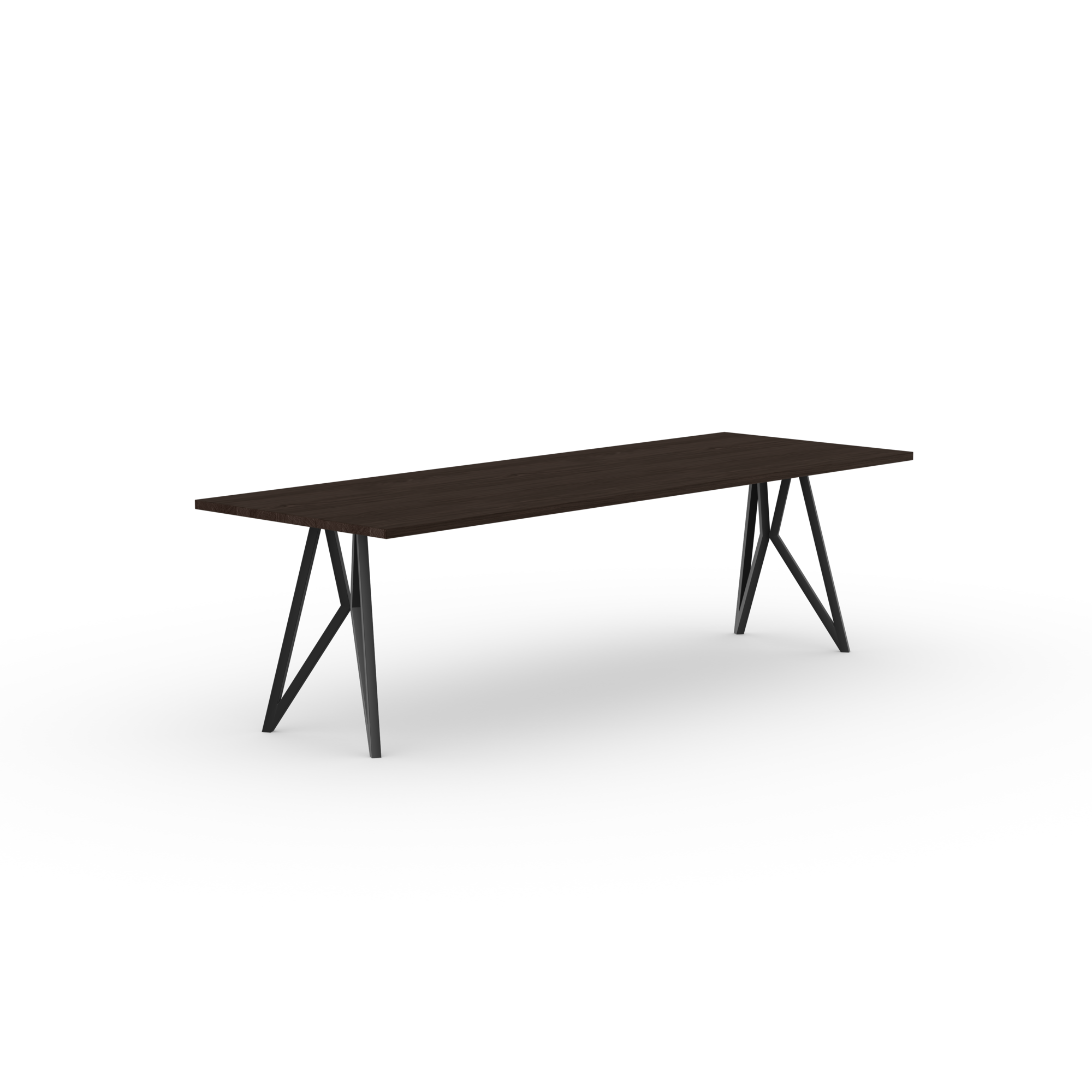 Studio Henk Eettafel Butterfly Gerookt Gebeitst, Rechthoekig image 2