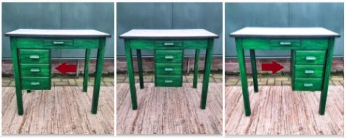 Vintage Kinder Bureautje Dutch Design Piet Zwart Retro J 60 image 4