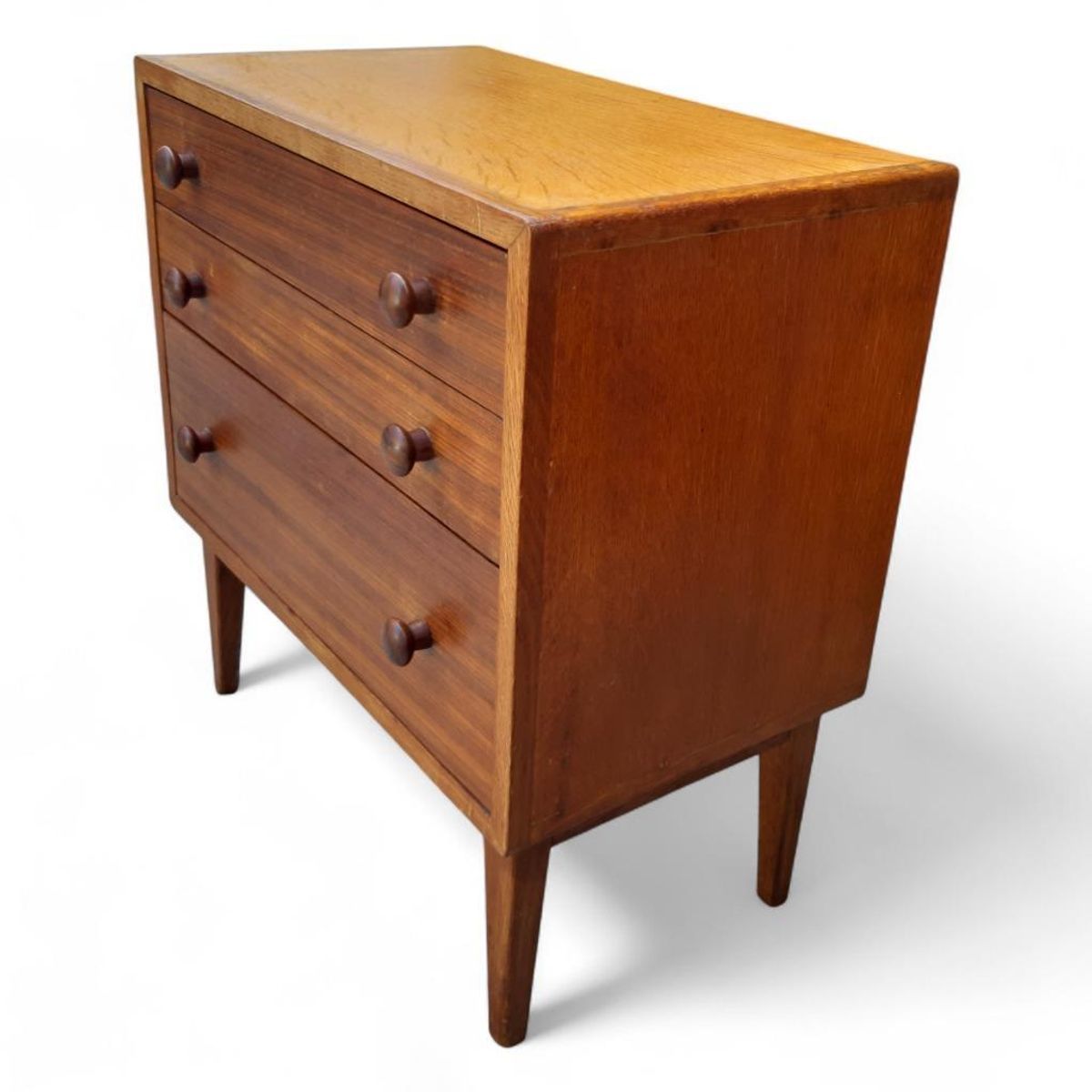 Vintage Design Ladekastje, Massief Hout H63b59d34cm image 10