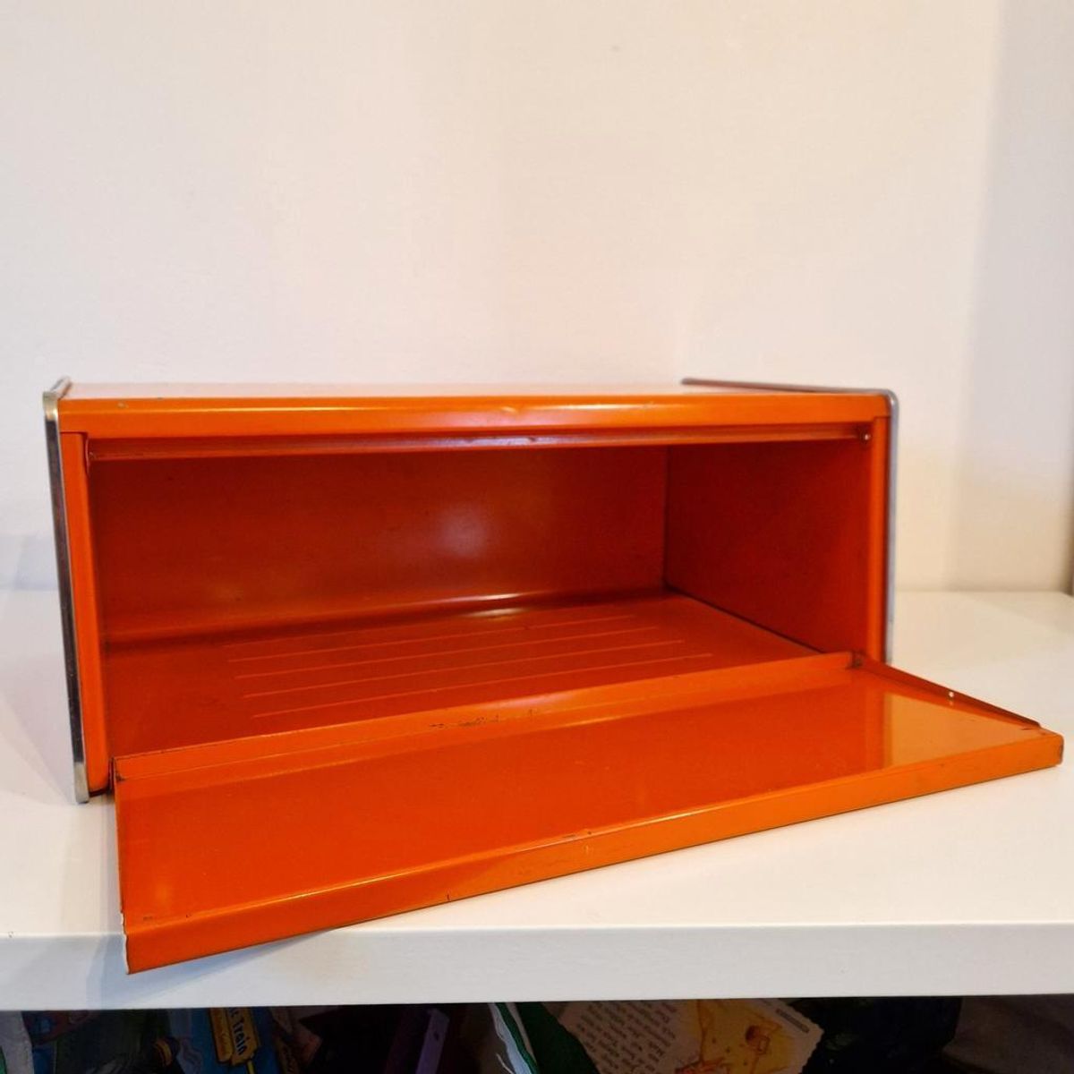 Oranje Brabantia Broodtrommel Vintage Broodbak Kastje image 8