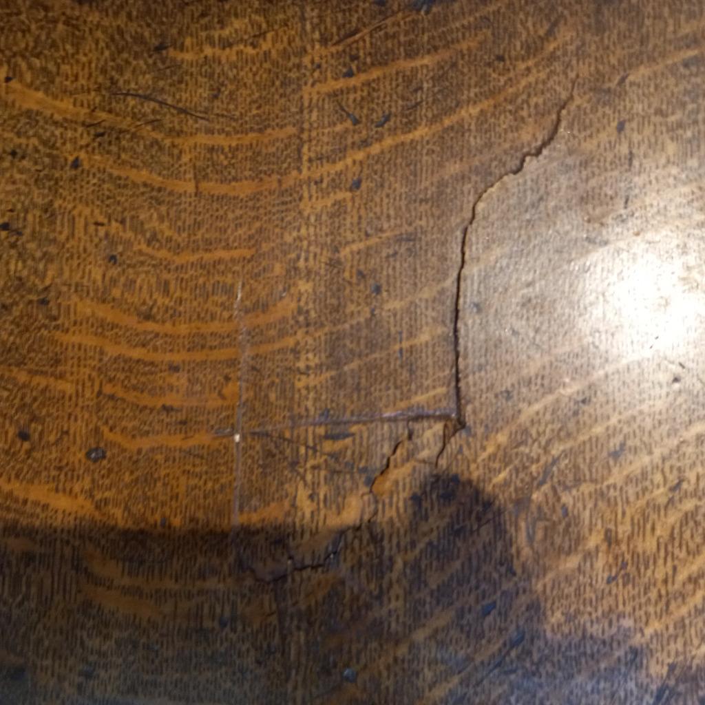 Antieke Drop Leaf Jointstool image 10