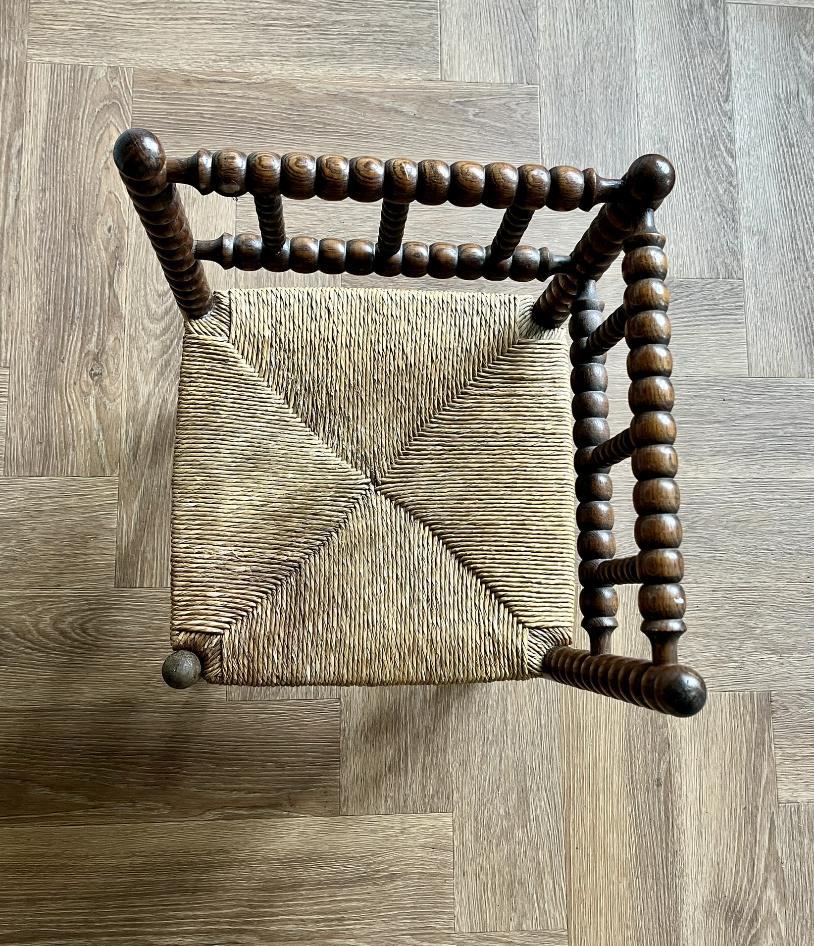 Vintage Knobbel Stoel / Bobbin Chair image 6