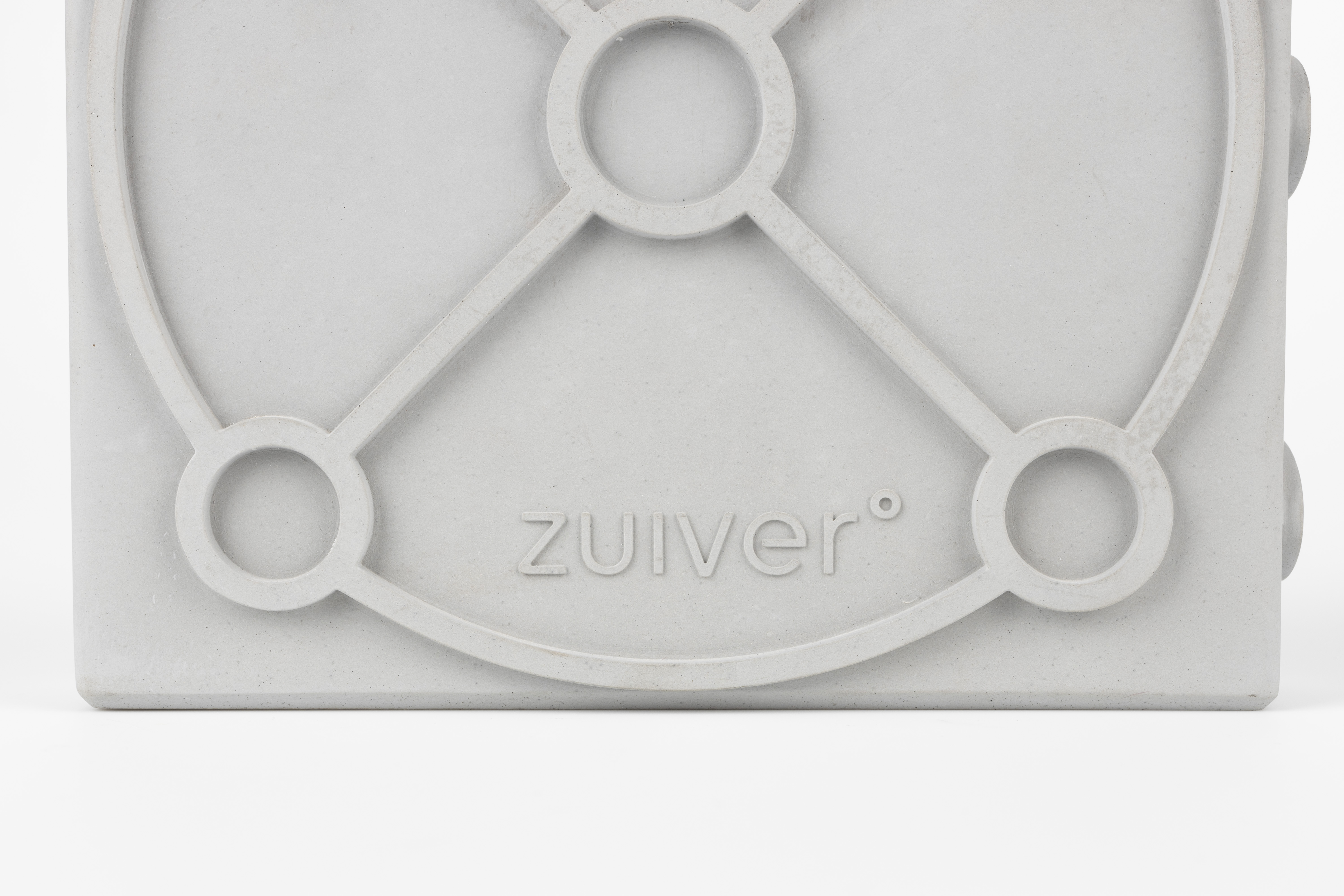 Zuiver Graphic Vaas Plat Grijs image 8