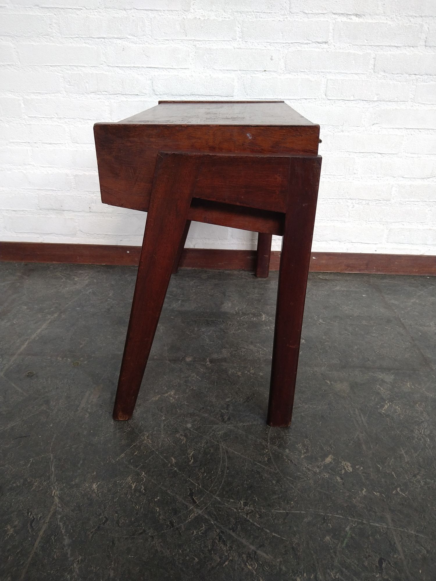 Design Naaibox/bijzettafeltje Scandinavisch Teakhout image 7