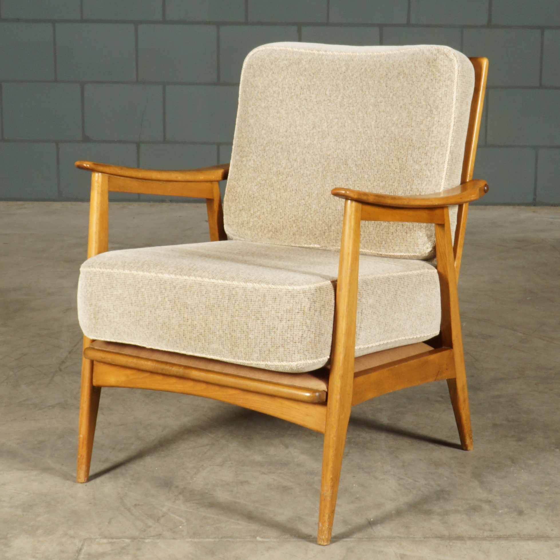 Set Deense Lougefauteuils – Notenhout – Jaren 60 image 9