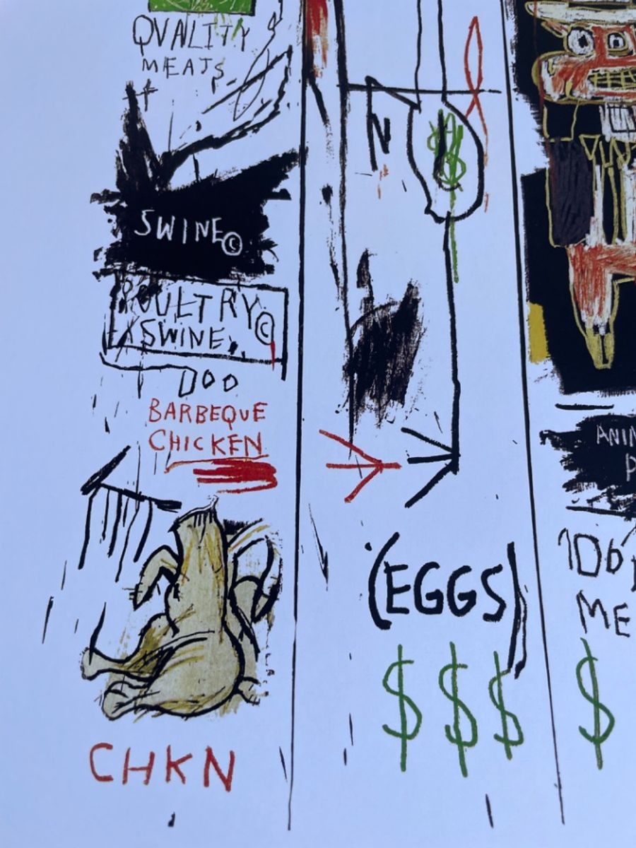 Jean Michel-basquiat (1960-1988), Quality.. image 3