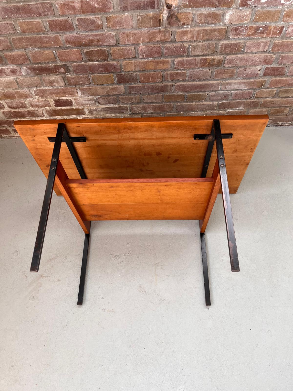 Vintage Houten Bijzettafel, Tafel, Audiomeubel image 2