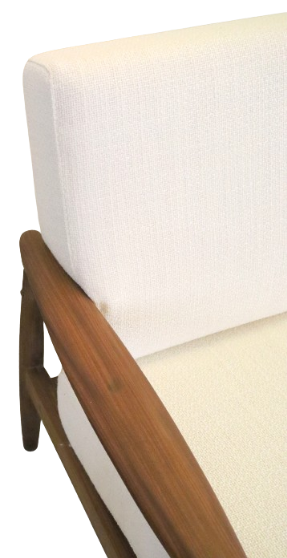 Erik Wørts Voor IKEA Kolding Bank Vintage Reupholstered image 8