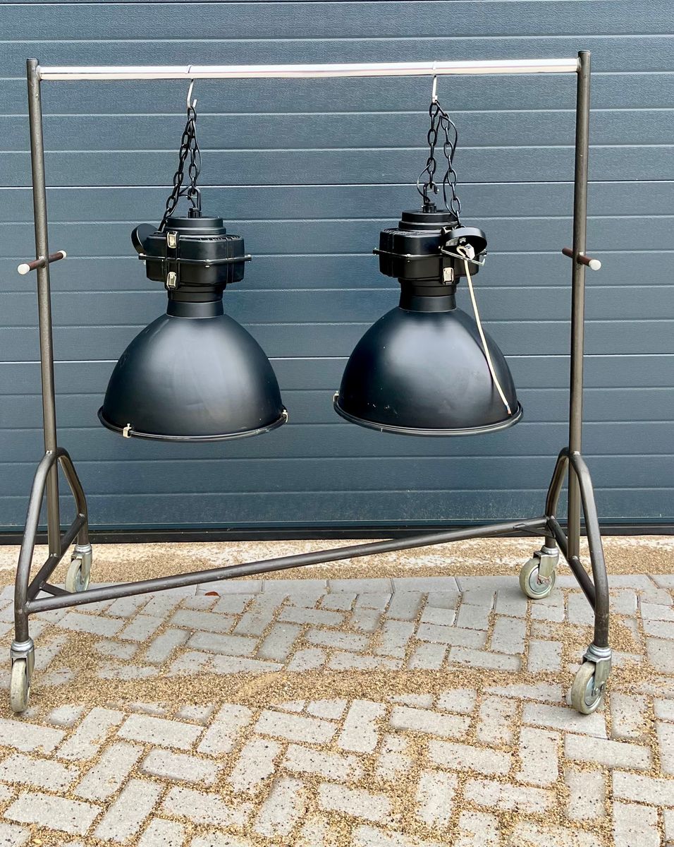 2x Grote Zware Industriële Lamp image 9