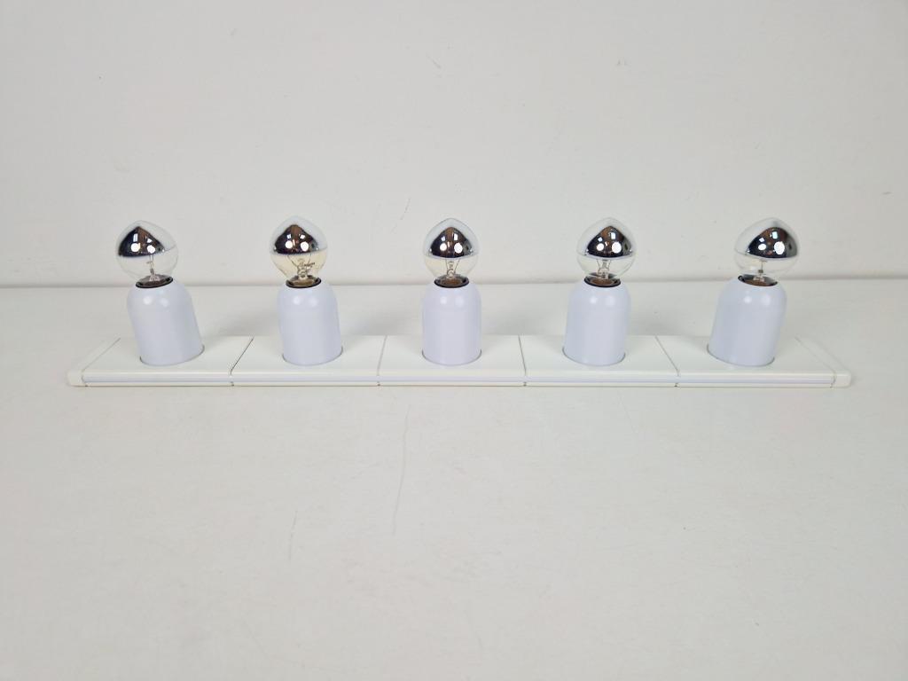 Vintage Targetti Sarkey Domino Wandlamp Space Age ´70 Nos image 5